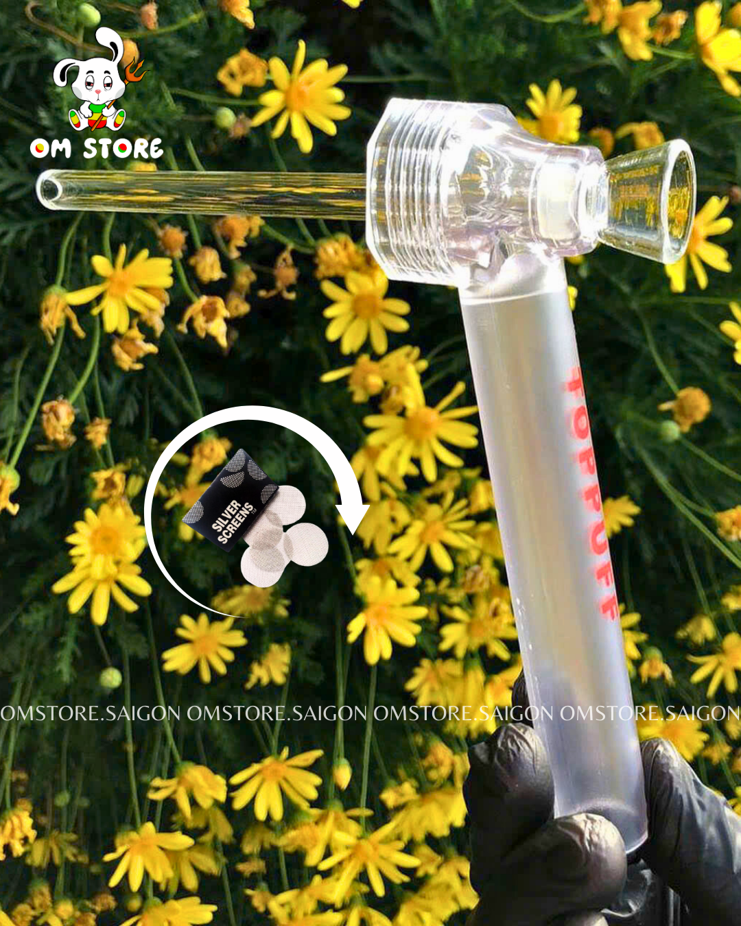 Ống hút OM® TopPuff Pipe (Freeship hôm nay)