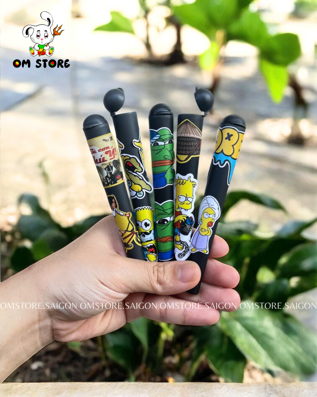 (Freeship) Ống trữ OM® Retro Metal Tube