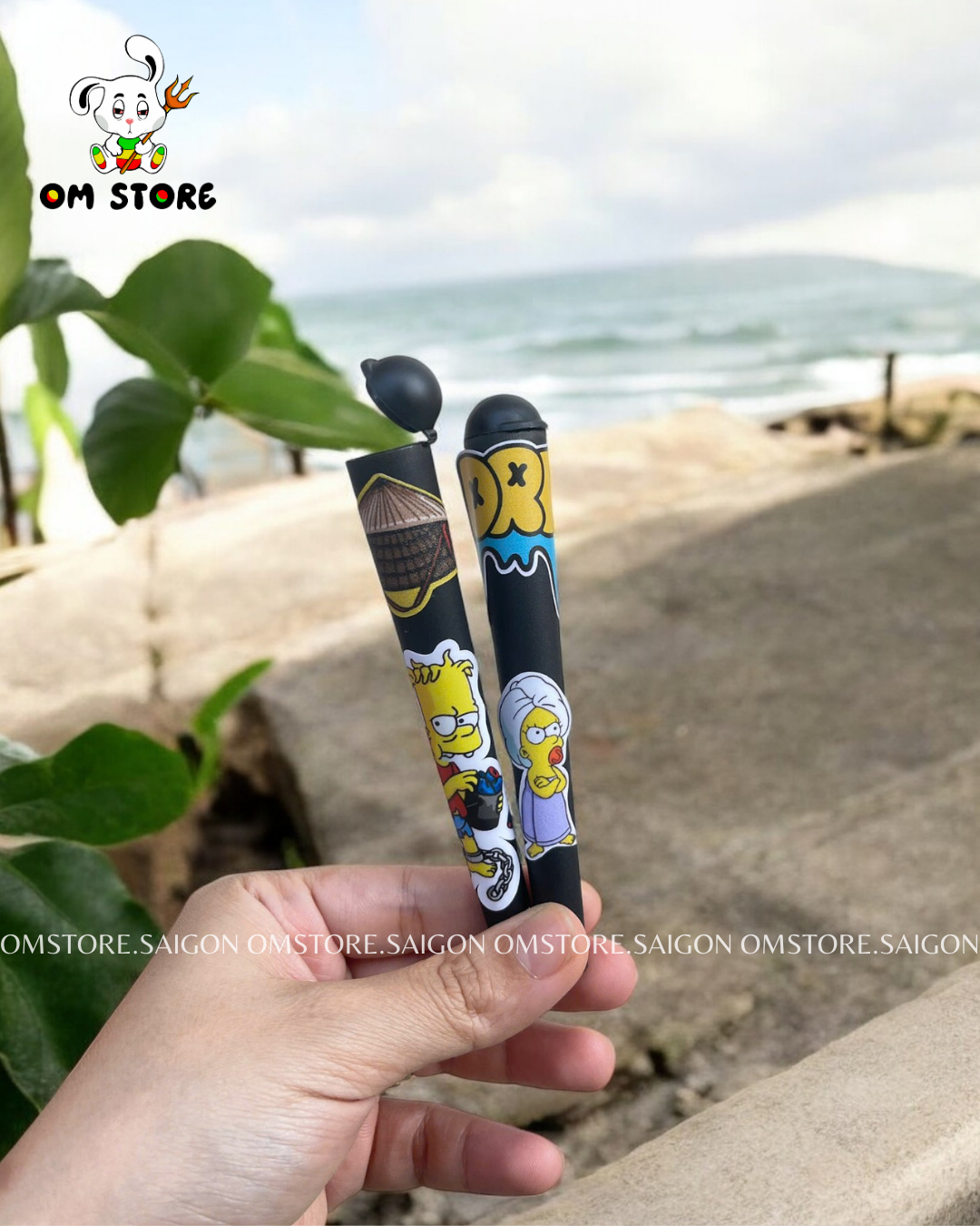 (Freeship) Ống trữ OM® Retro Metal Tube