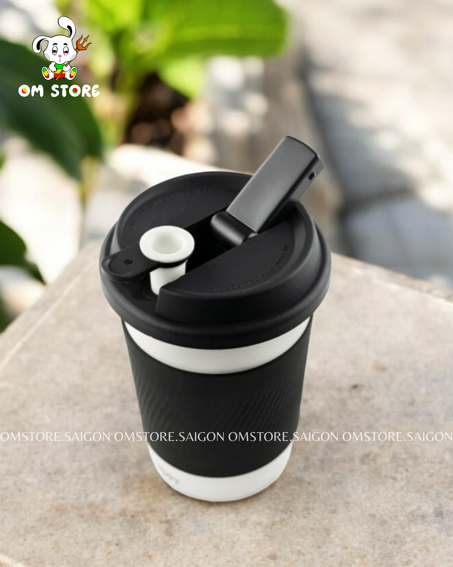 Cup coffee OM® USA Ngụy Trang (Freeship hôm nay)