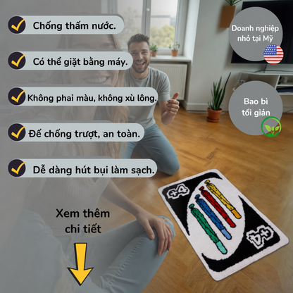 Thảm lông +4 (60cmx90cm)