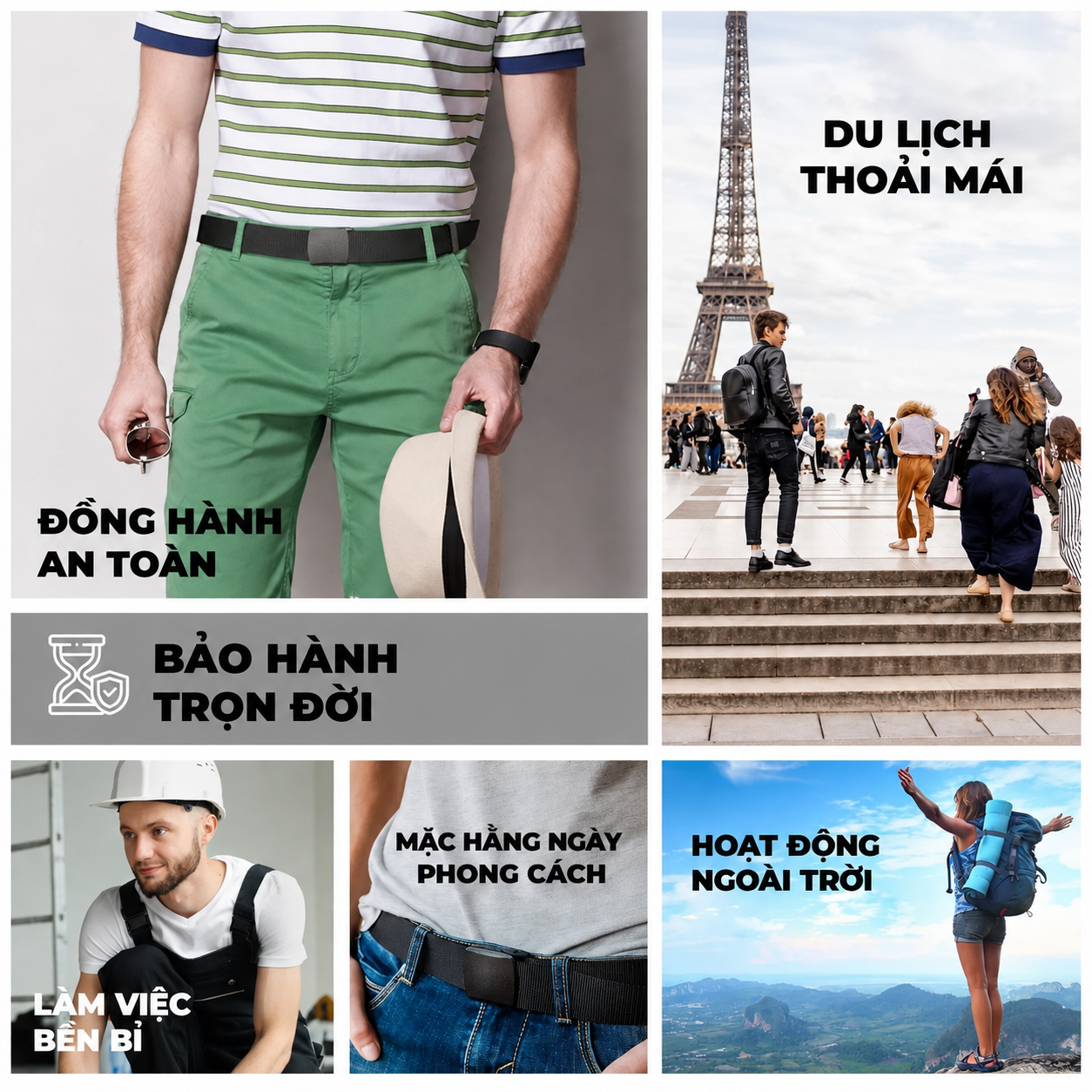 Thắt lưng TripSafe có ngăn bí mật