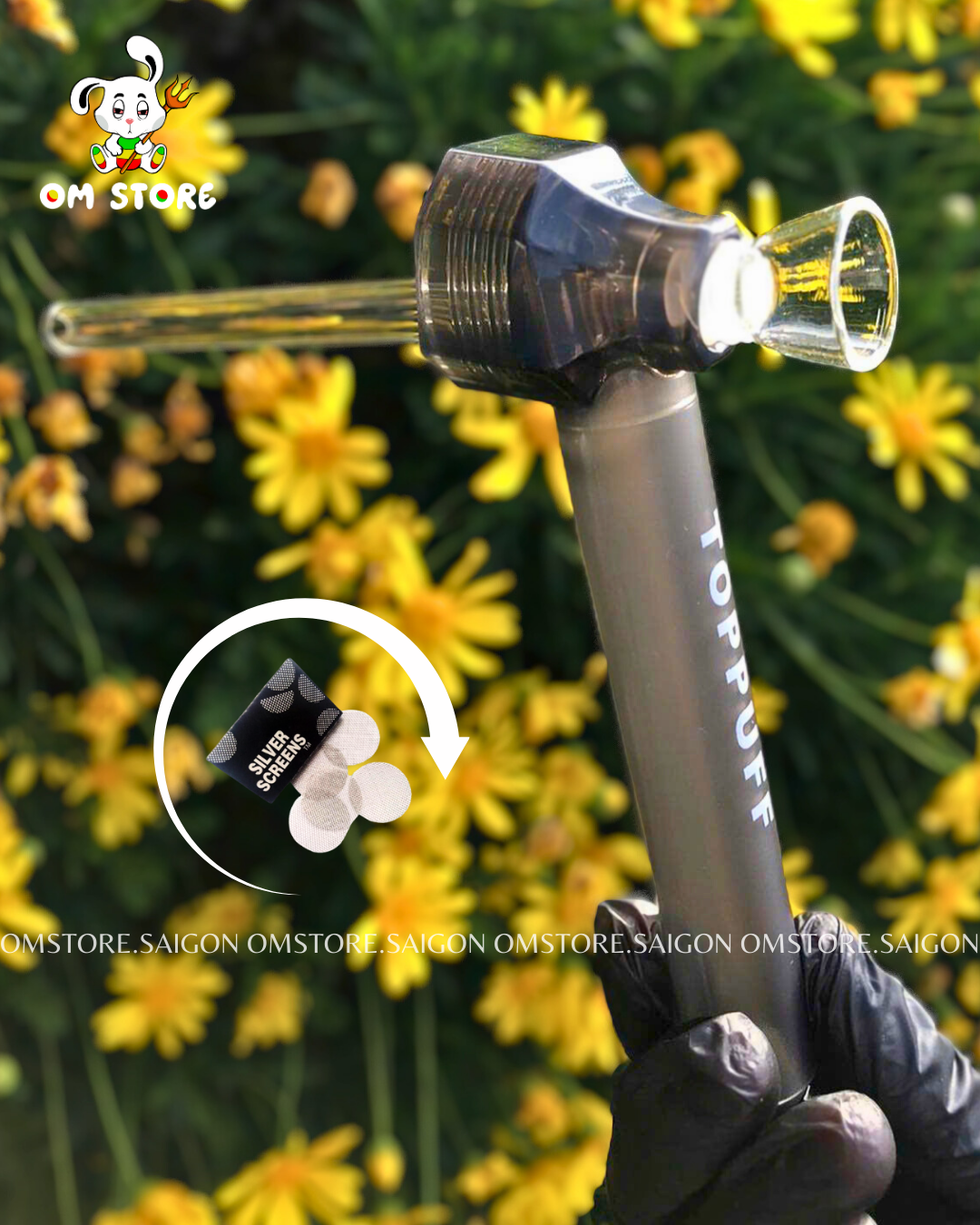 Ống hút OM® TopPuff Pipe (Freeship hôm nay)