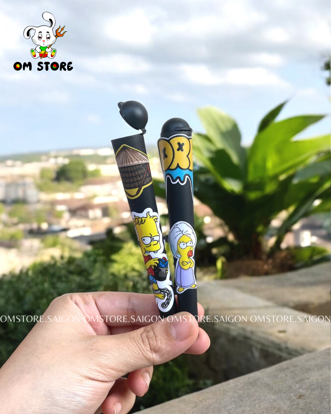 (Freeship) Ống trữ  OM® Retro Metal Tube