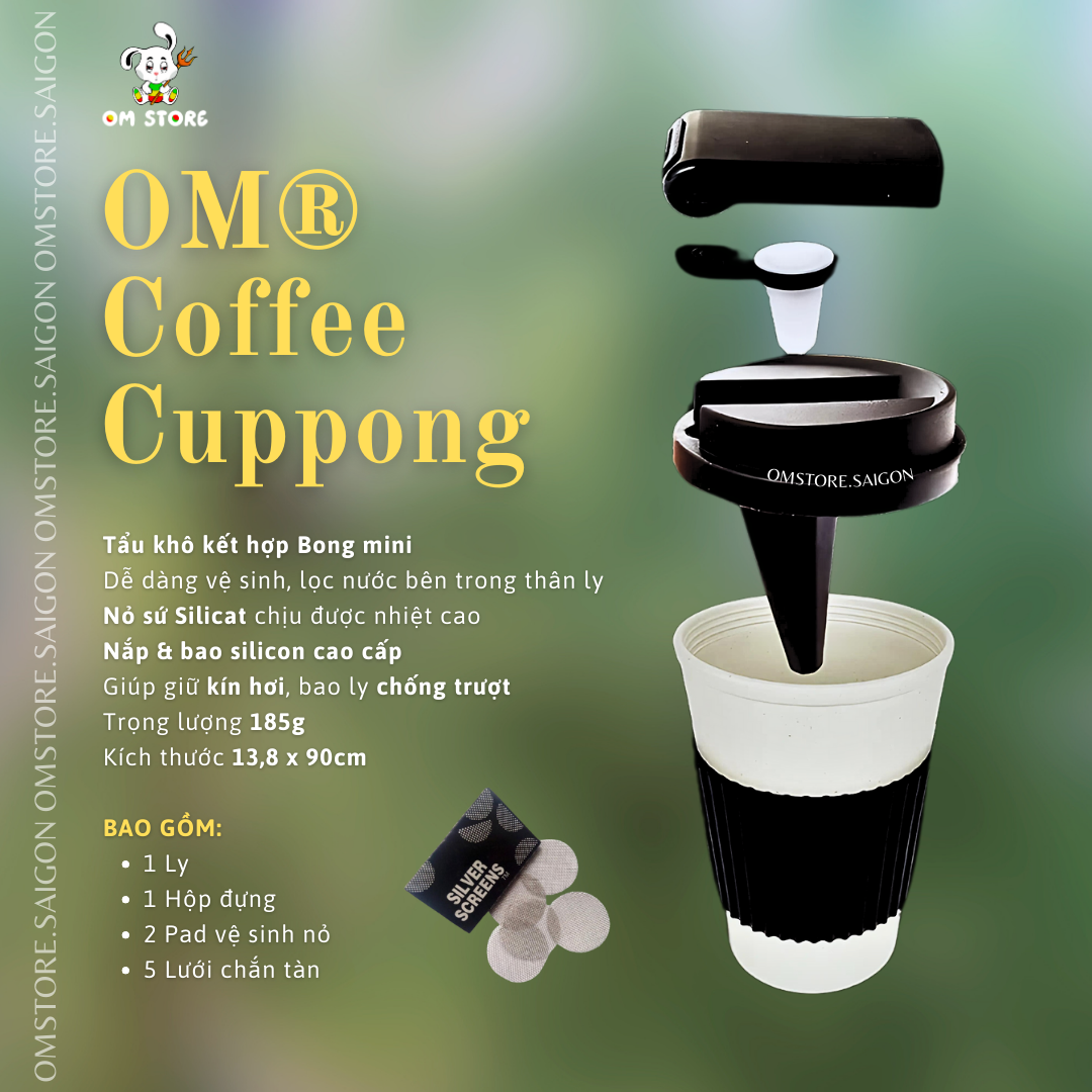Cup coffee OM® USA Ngụy Trang (Freeship hôm nay)