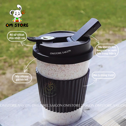 Cup coffee OM® USA Ngụy Trang (Freeship hôm nay)