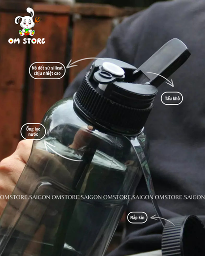 (Freeship - sale 60%) Bình nước OM® Water Bo0ng