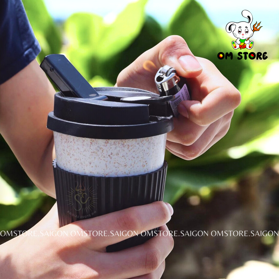 Cup coffee OM® USA Ngụy Trang (Freeship hôm nay)