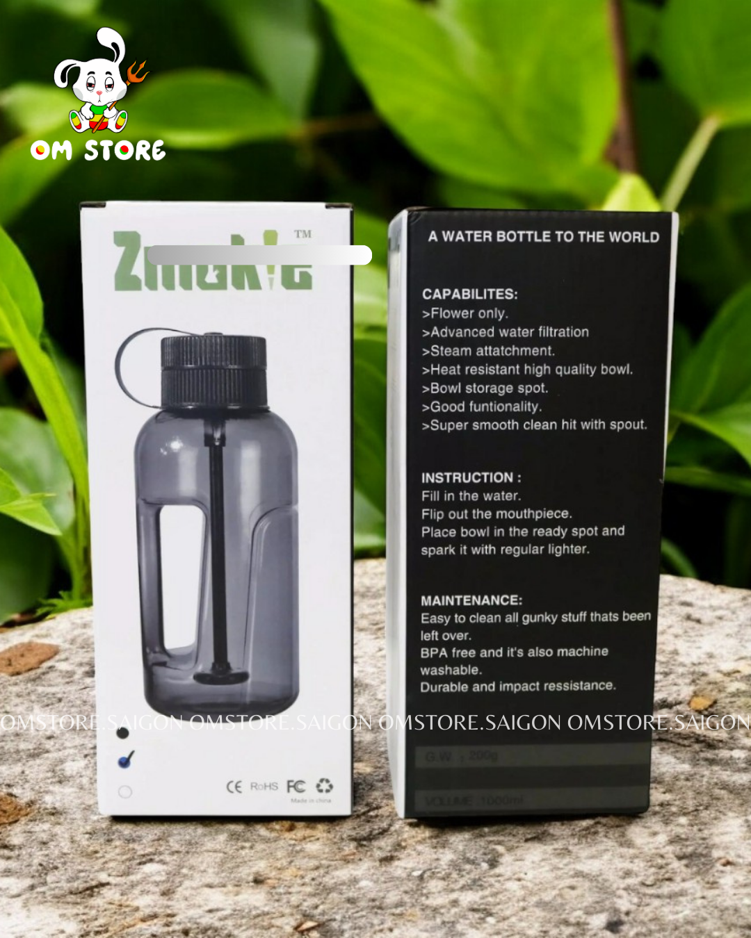 (Freeship - sale 60%) Bình nước OM® Water Bo0ng