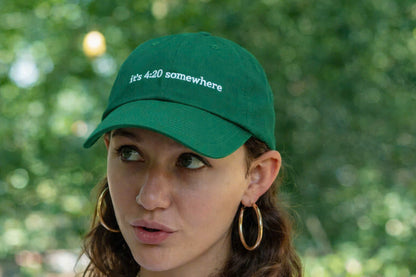 Nón thêu “It’s 4:20 Somewhere”