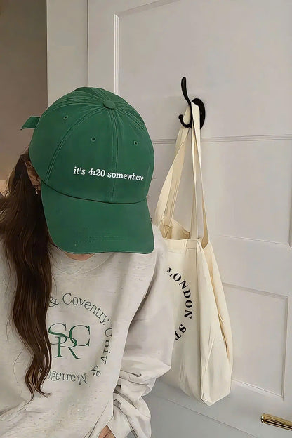 Nón thêu “It’s 4:20 Somewhere”