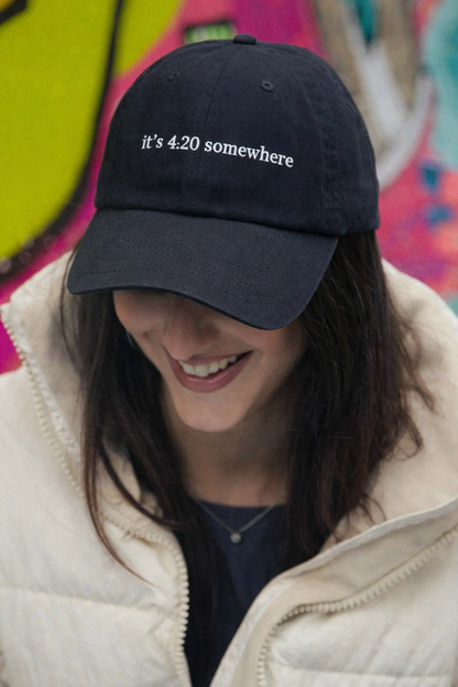 Nón thêu “It’s 4:20 Somewhere”
