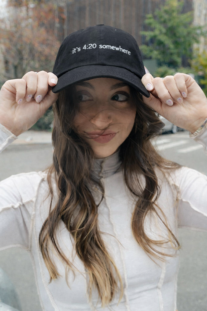 Nón thêu “It’s 4:20 Somewhere”