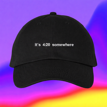 Nón thêu “It’s 4:20 Somewhere”